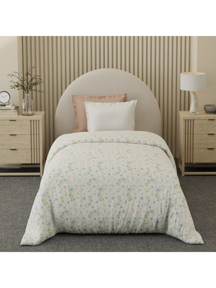 Boutique Living Cottage Garden Cotton White Floral Reversible Comforter-image-5