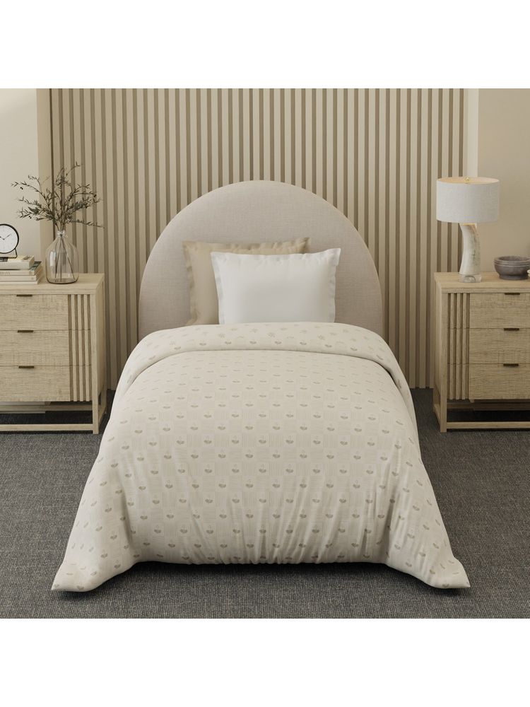 Boutique Living Cottage Garden Cotton Off White Floral Reversible Comforter-image-31