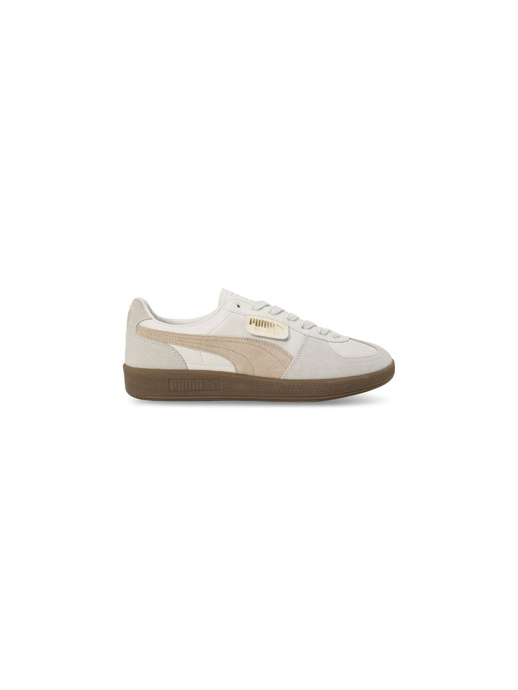 Puma Unisex Palermo Lth Sneakers White & Beige
