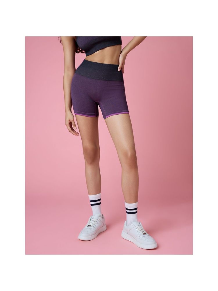 FEIER Purple Duet Bike Shorts-picture-21