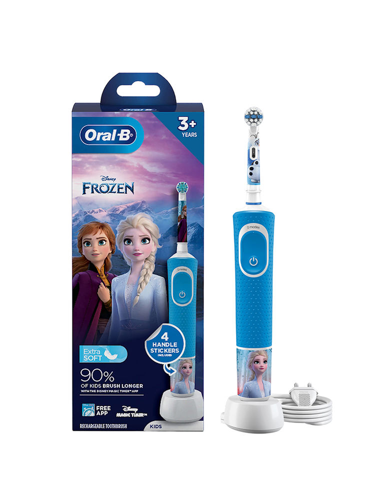 Oral-B Kids Electric Rechargeable Toothbrush Featuring Frozen Characters