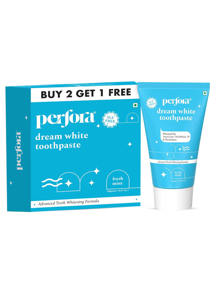Perfora Teeth Whitening Toothpaste - Pack Of 3-image-2