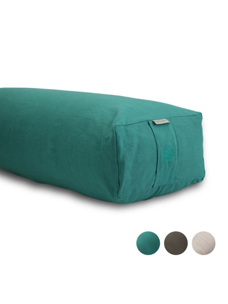 Core Asana Rectangular Bolster- Aqua-picture-26