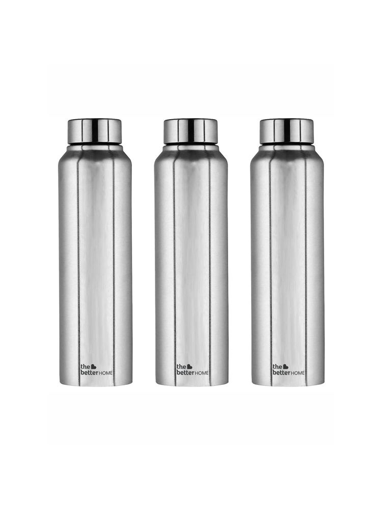 The Better Home Stainless Steel Water Bottle Silver-picture-27