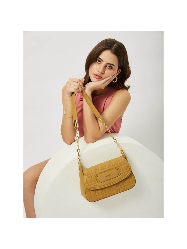 FARGO Aria Yellow Shoulder Bag (S)-picture-19