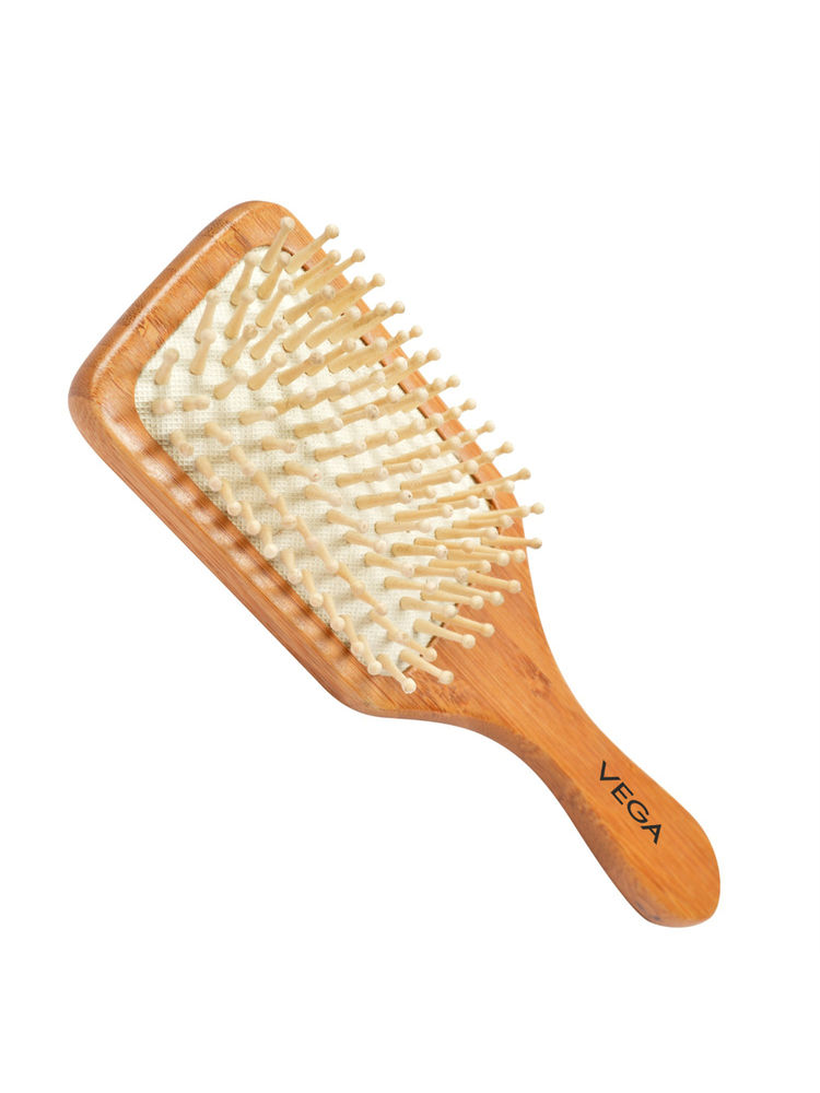 VEGA Wooden Bristle Paddle Brush (E2-PBB)