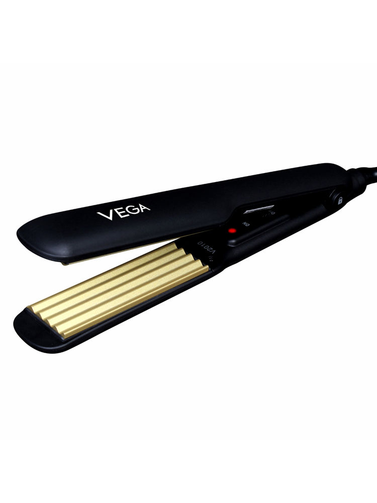 VEGA Classic Hair Crimper with Quick Heat Up & Ceramic Coated Plates for Women, (VHCR-01)