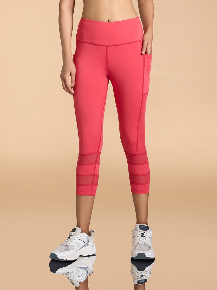 Kica Active Mesh 7/8th Sports Leggings For Running and Training-picture-20