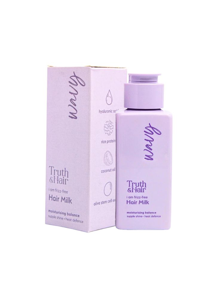 Truth & Hair Wavy Hair Milk with Heat Defence for Frizz-Free Milk Bath-picture-28