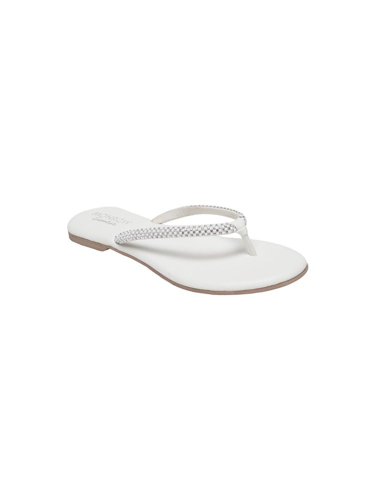 Monrow Andrea White Flats-picture-33