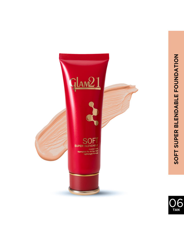 Glam21 Soft Super Blendable Tube Foundation - 06 Tan-picture-26
