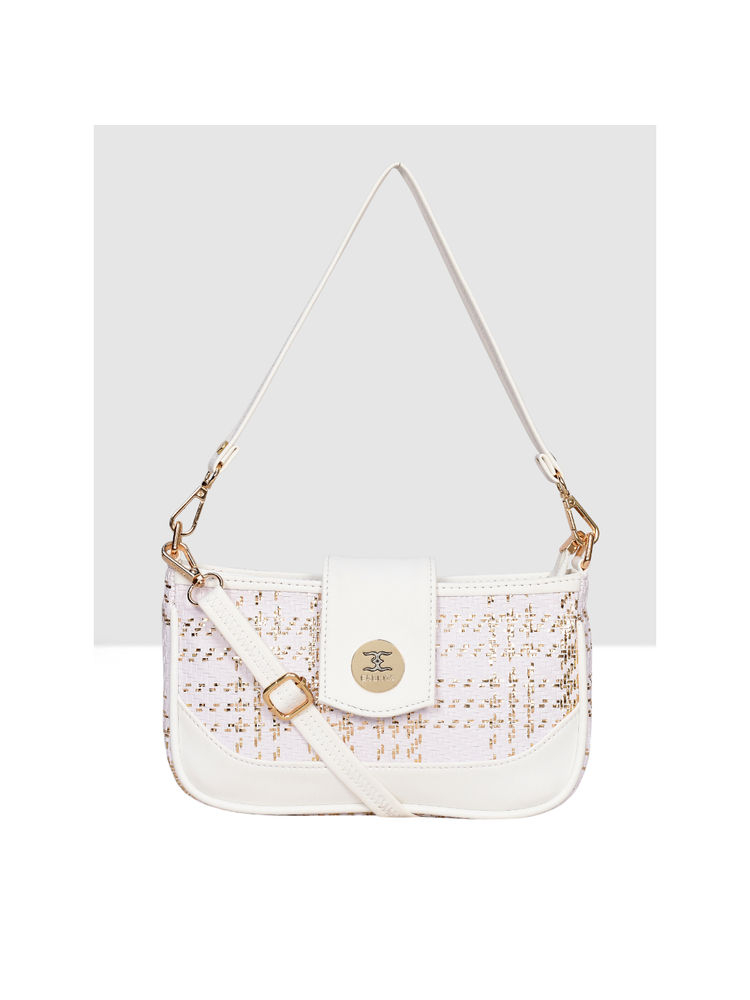 ESBEDA White Gold Glitter Shiny Sling Bag with Detachable Strap-picture-35
