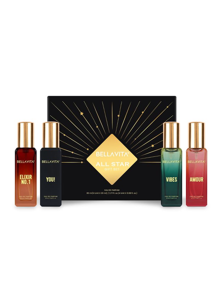 Bella Vita Organic All Star Long Lasting Perfume Gift Set For Man-picture-30