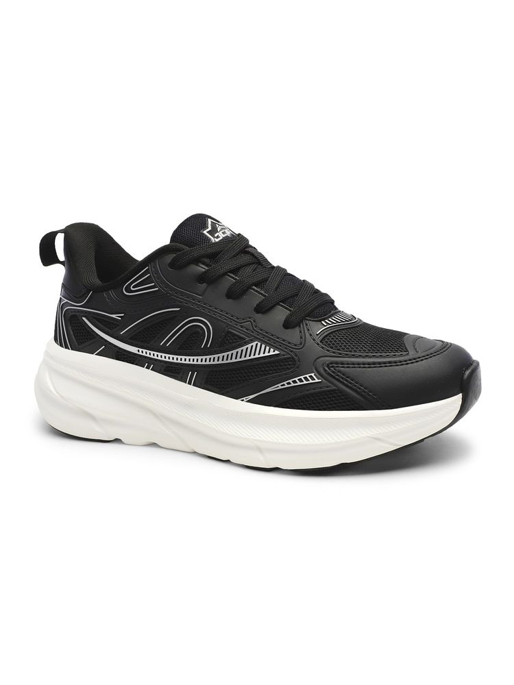 JQR Raspberry Black Women Sneakers-image-14