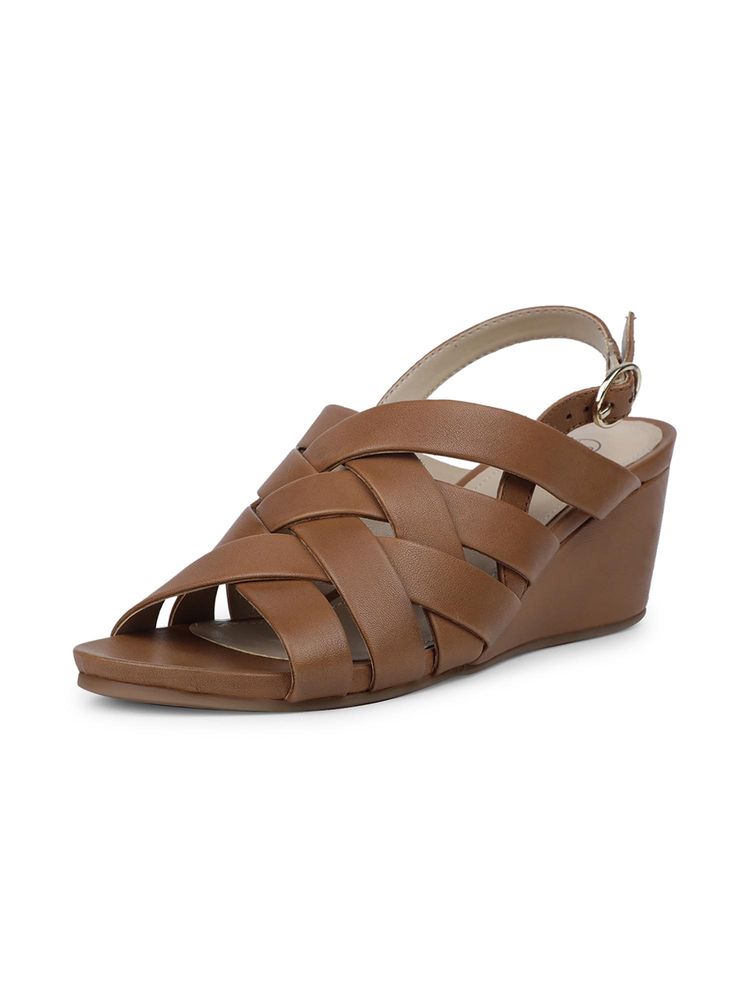 Hush Puppies Women's Brown Wedges Heels-image-22