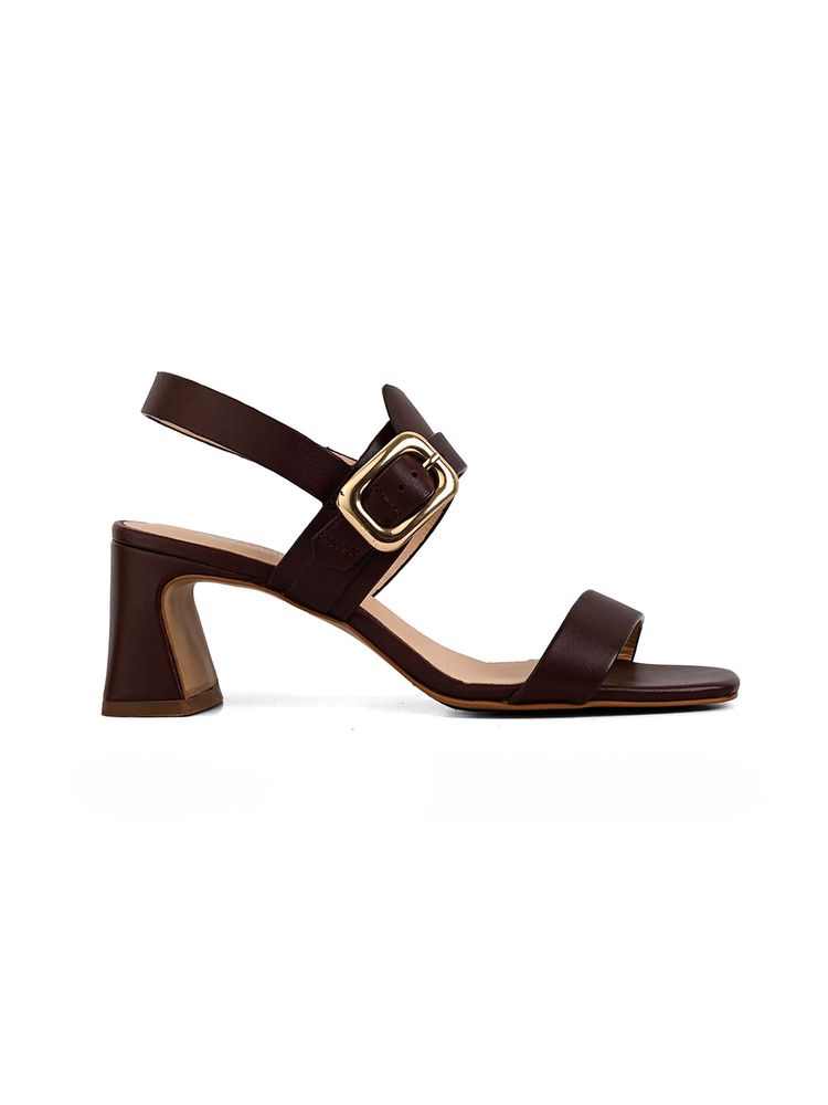 Vanilla Moon Women Burgundy Imani Block Heels-image-24