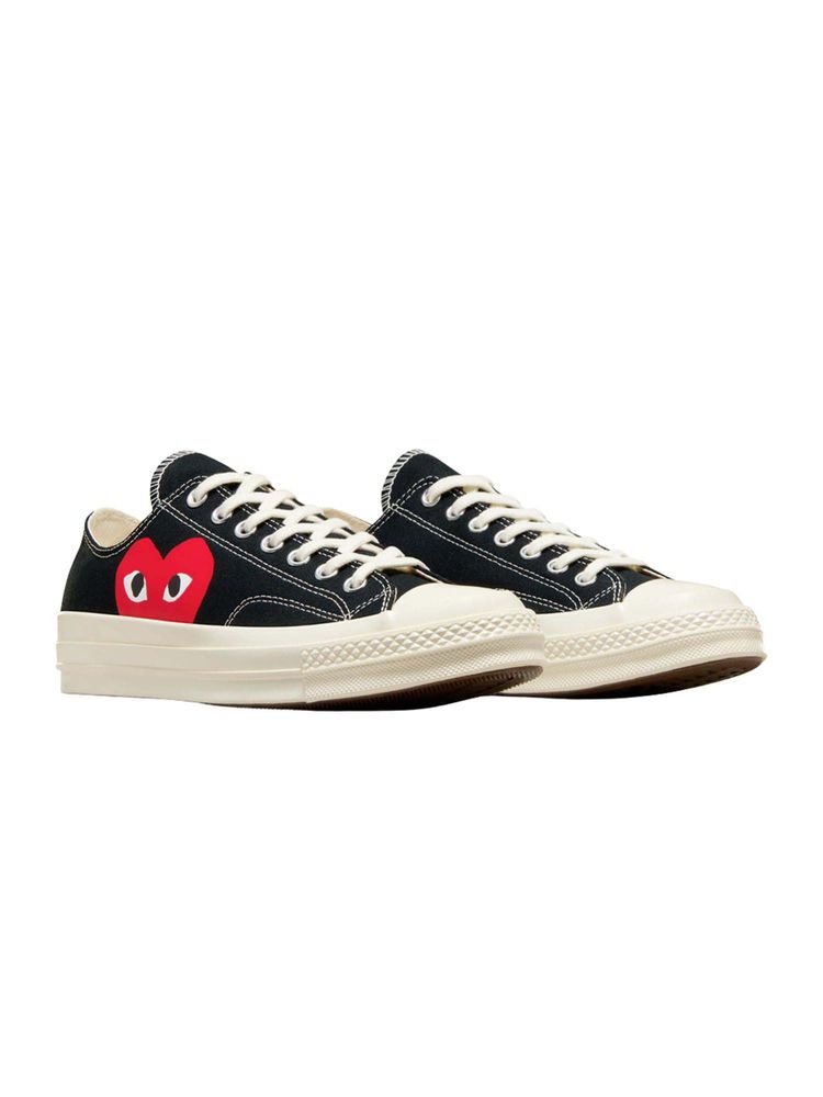 Converse Black Unisex Comme Des Garcons Play Chuck 70 Sneakers-image-37