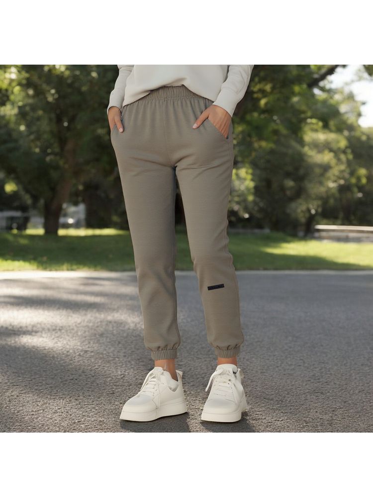 WOODLAND A Skating Monk's Unisex Silver Sage Joggers-image-31