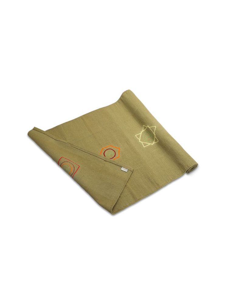 Core Asana Cotton Mat- Olive Saptachakra-picture-19