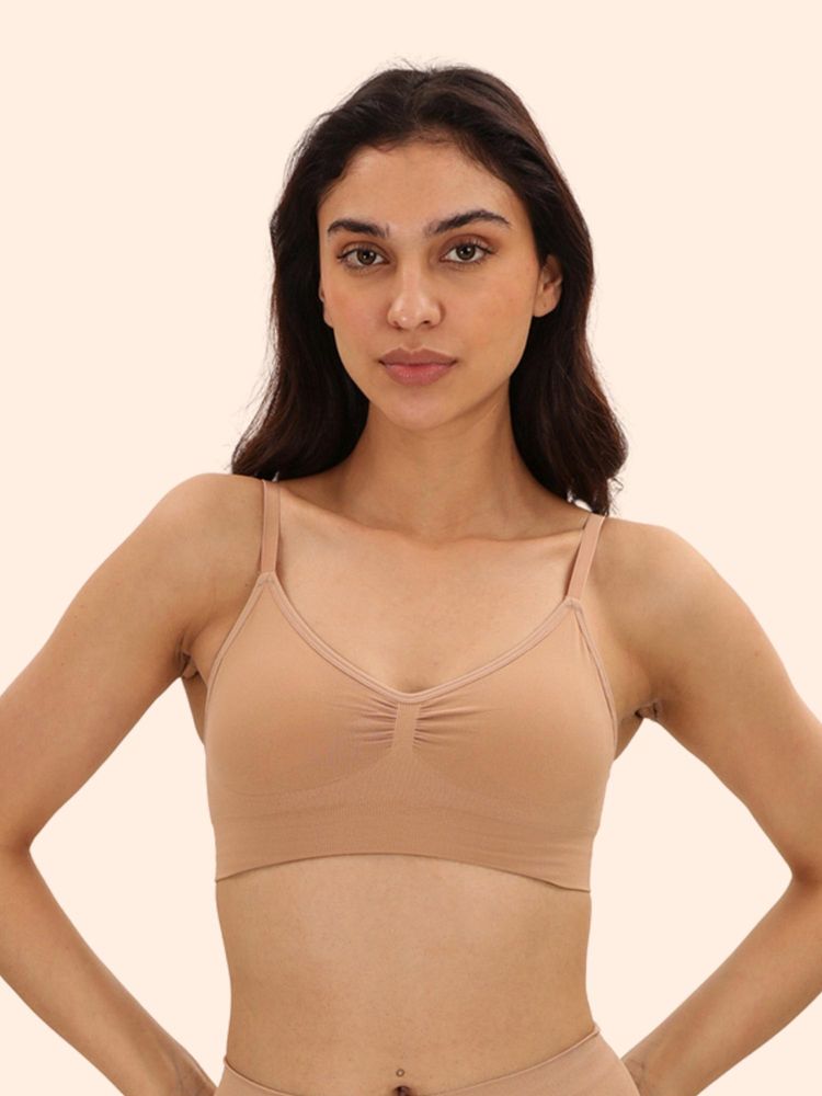 Underneat Women Full Coverage Lightly Padded Non-Wired All Day Push-Up Bra-picture-16