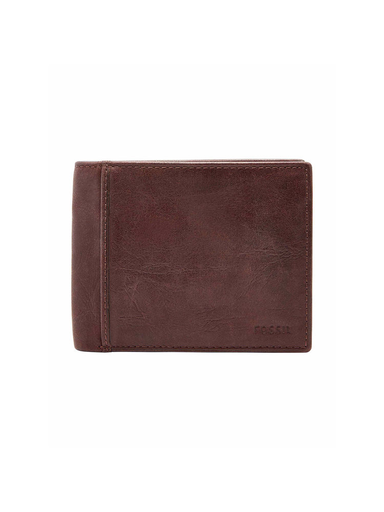 Fossil Men Ingram Brown Wallet (S)-picture-28