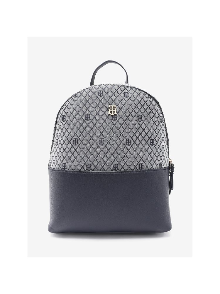tommy hilfiger accessories Tommy Hilfiger Logo Blue Polyester Backpack-picture-21