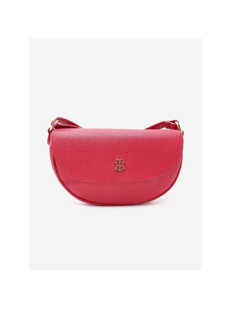 tommy hilfiger accessories Tommy Hilfiger Solid Red Pu Sling Bag-picture-26