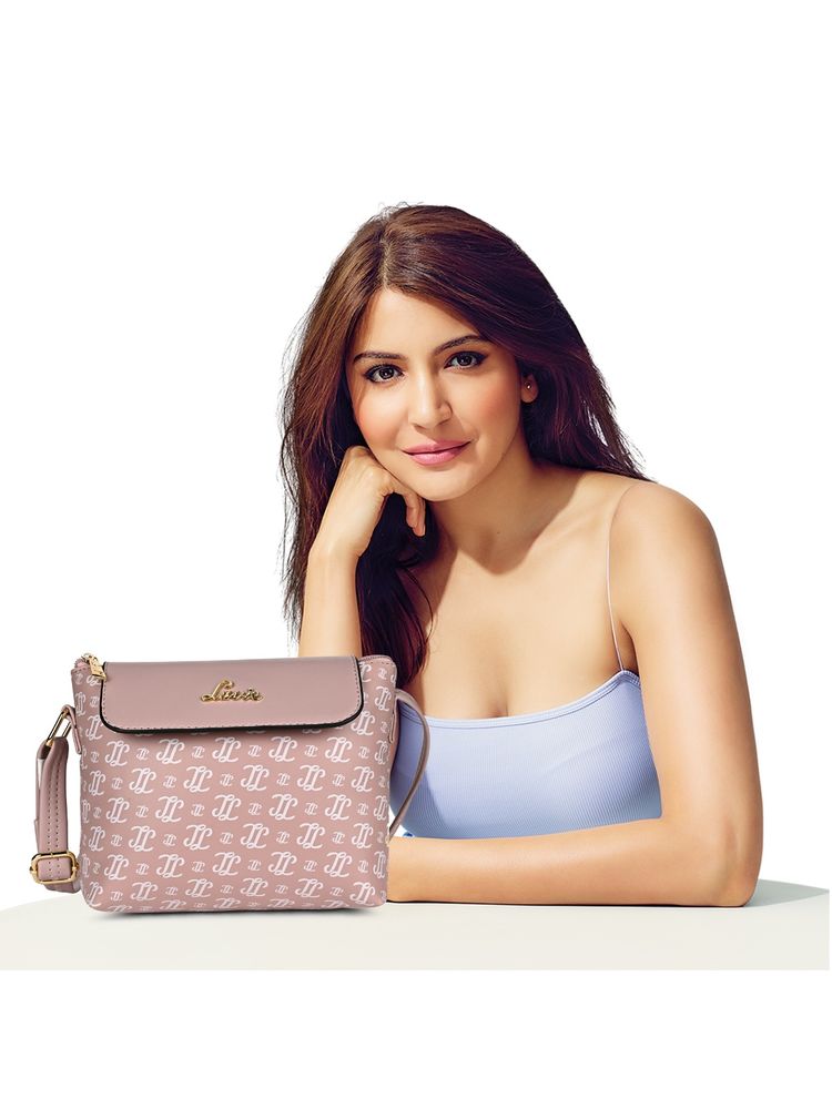 Lavie Mono LL Rio Womens 2c Flap Sling Bag - Pink-picture-21
