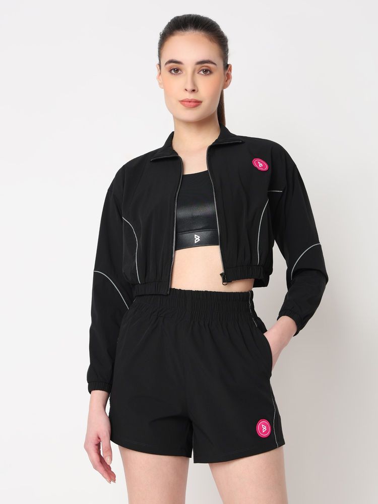 BODD ACTIVE Velocity Black Cropped Jacket-picture-19