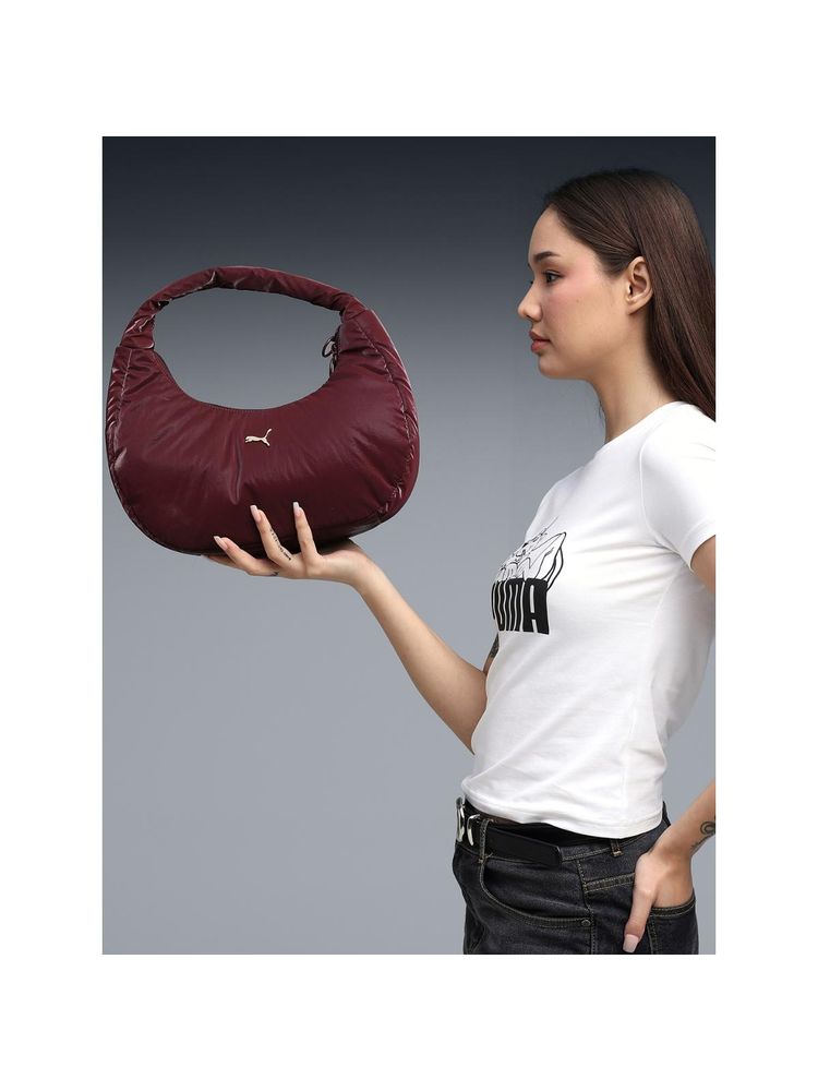 Puma Red Solid Up Women's Hobo Handbag-picture-28