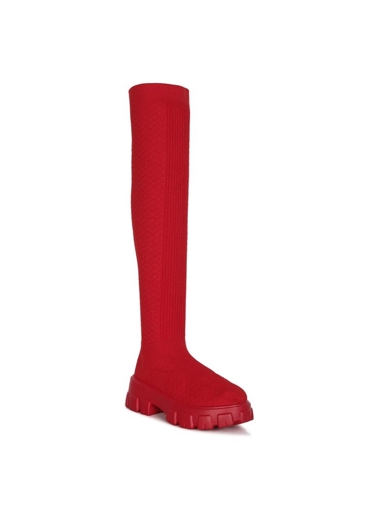 London Rag Solid Red Casual Boots-picture-15