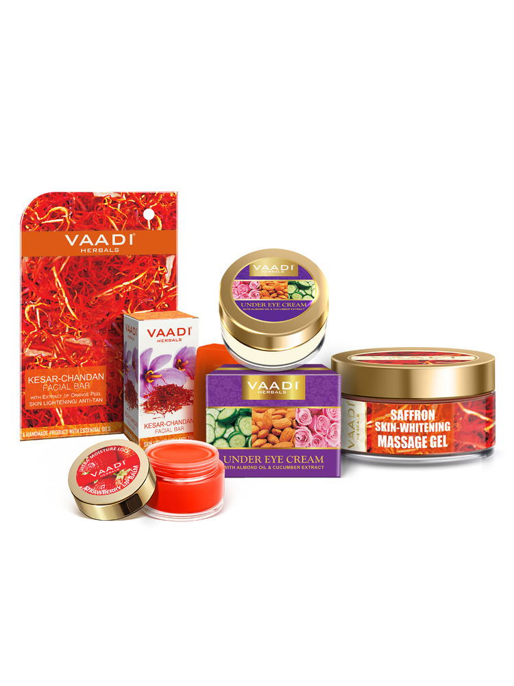 Vaadi Herbals Focused Face Care Kit (Contains 4 Premium Products)
