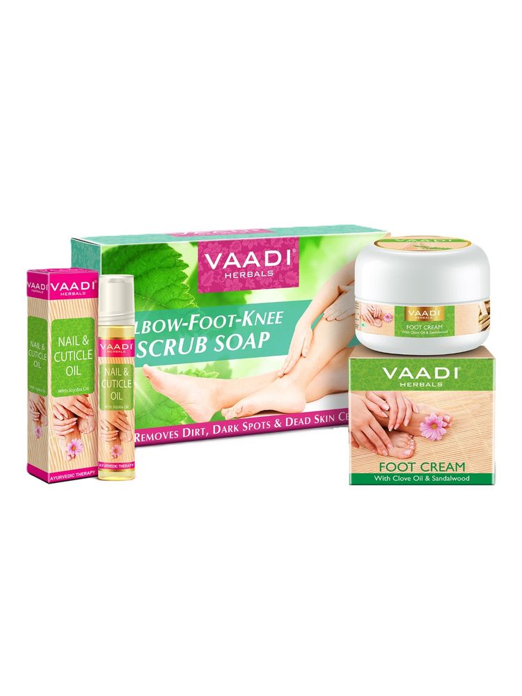 Vaadi Herbals Foot Brightening & Tan Removal Combo