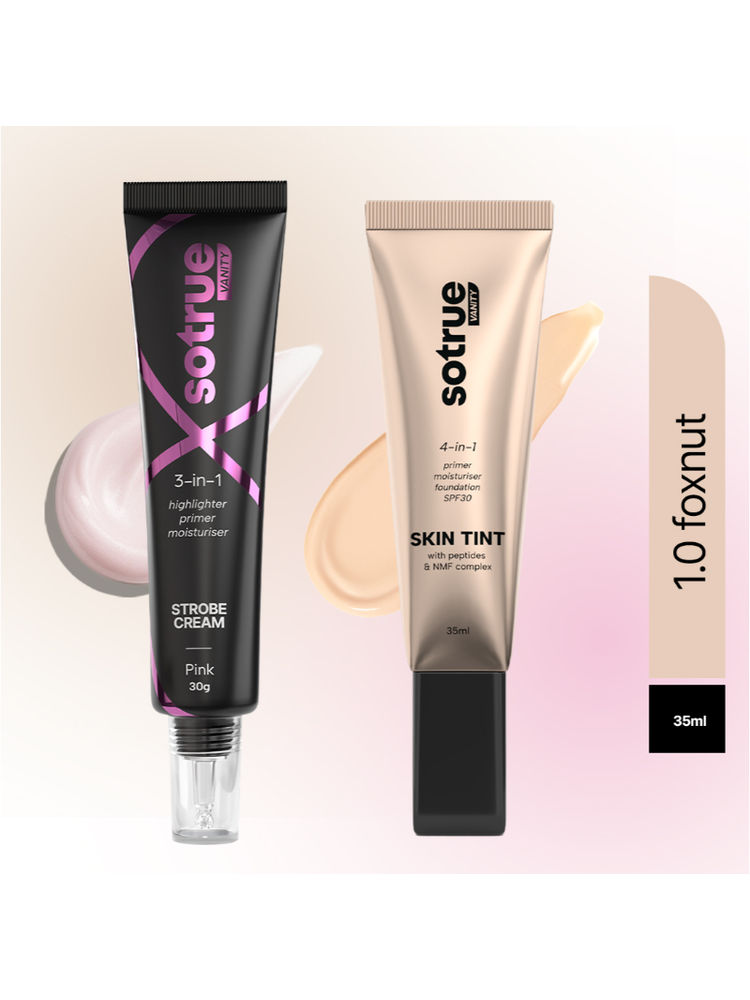 Sotrue Go-to Glow Combo Skin Tint & Strobe Cream - Pink-image-0