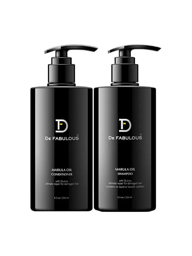 De Fabulous Marula Oil Shampoo + Conditioner