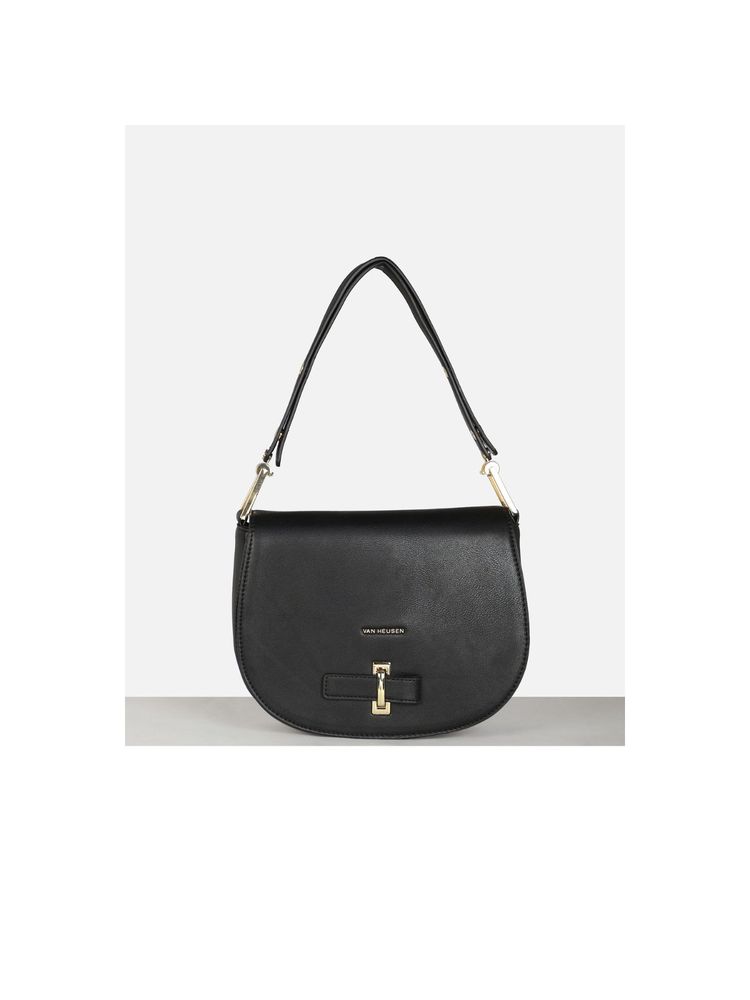 Van Heusen Women Black Solid Casual Shoulder Bag-picture-33