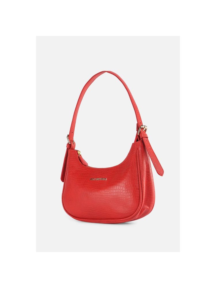 Van Heusen Women Red Textured Casual Shoulder Bag-picture-15