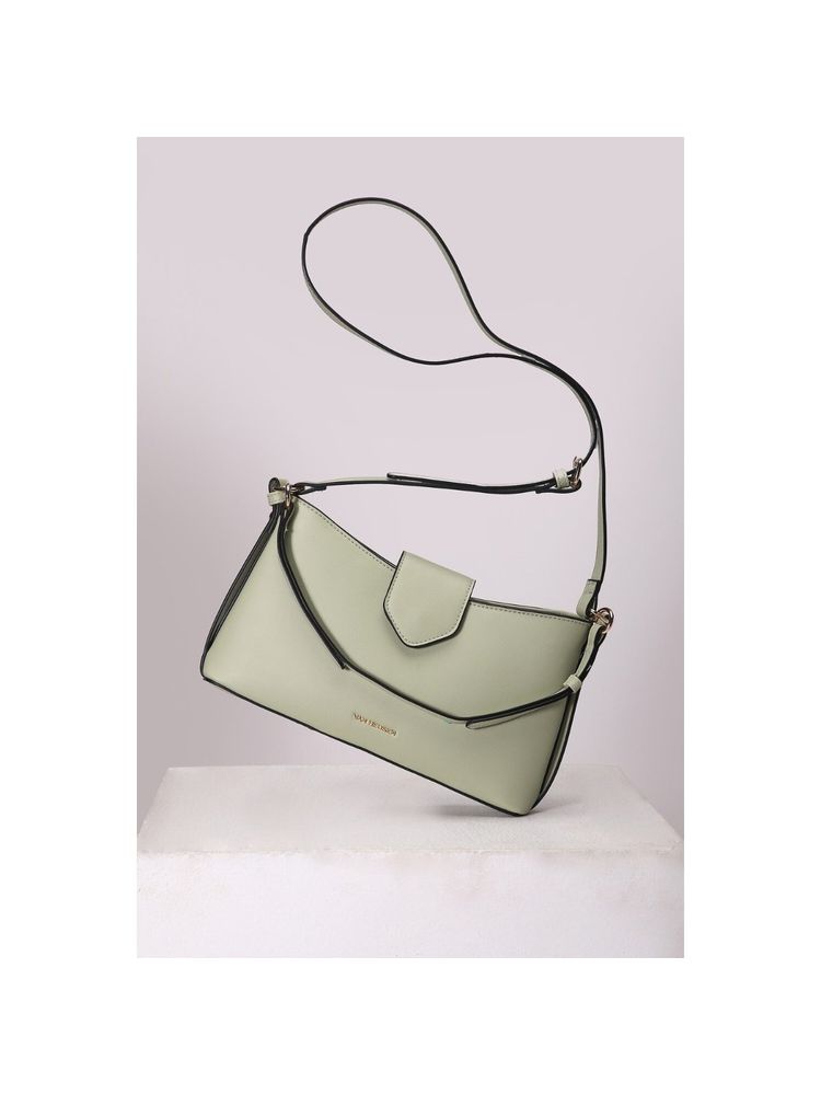 Van Heusen Women Green Solid Casual Sling Bag-picture-15