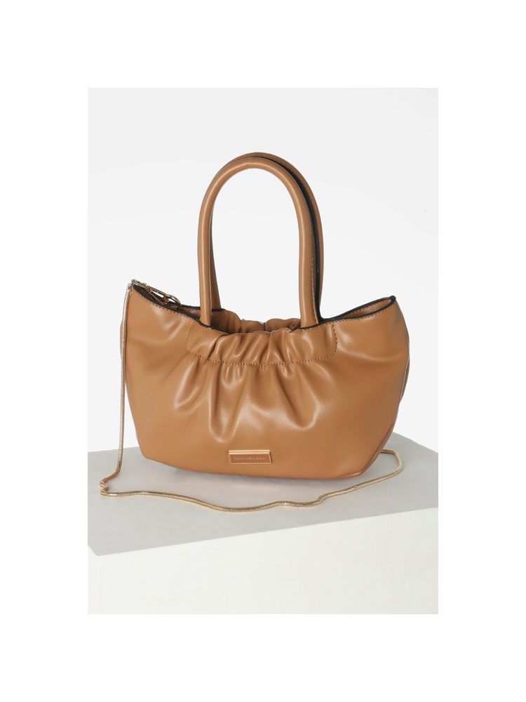 Van Heusen Women Brown Solid Casual Shoulder Bag-picture-34