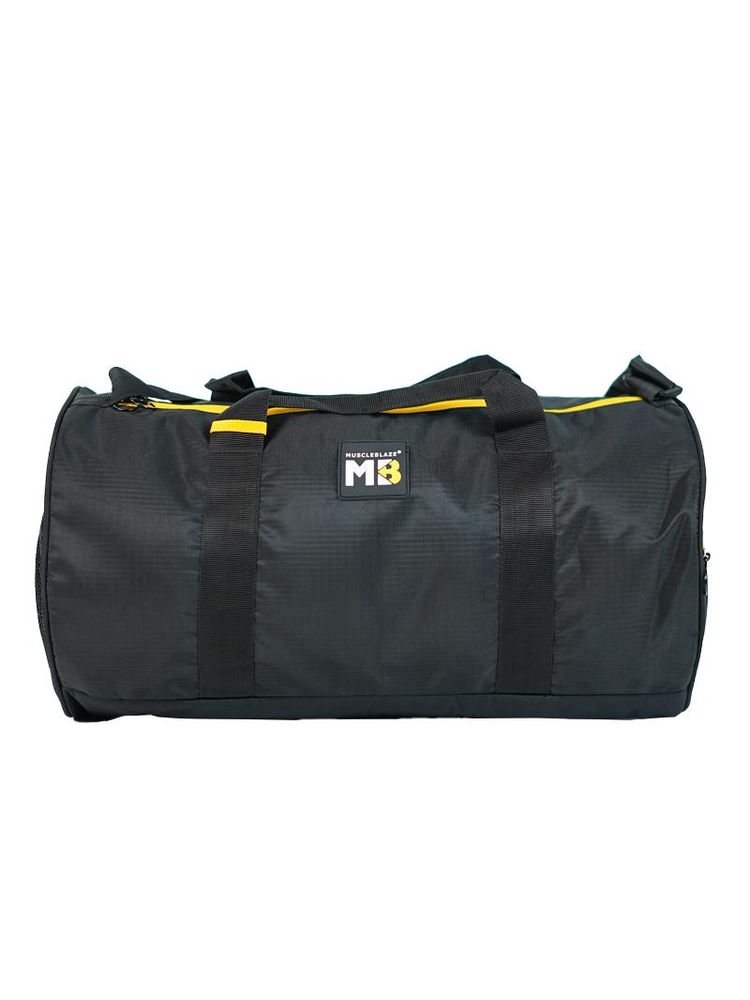 MuscleBlaze Large Gym Duffle Bag - Black