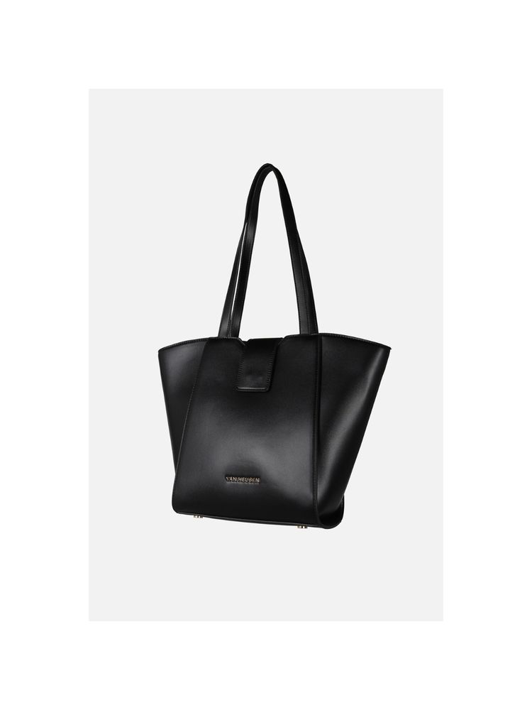 Van Heusen Women Black Solid Casual Tote Bag-picture-22