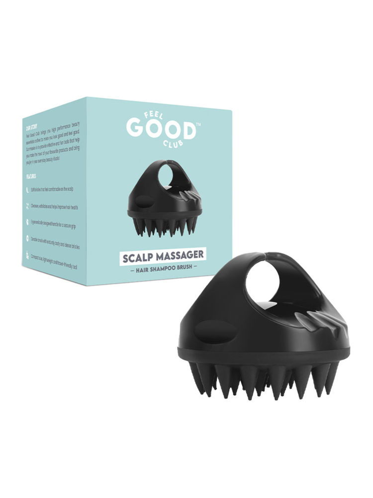 Feel Good Club Scalp Massager Shampoo Brush For Deep Cleansing & Natural Hair Growth (1 Pc)