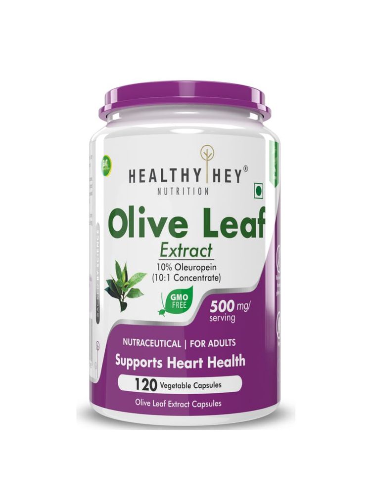 HealthyHey Nutrition Olive Leaf Extract Oleuropein - Veg Capsules-picture-12