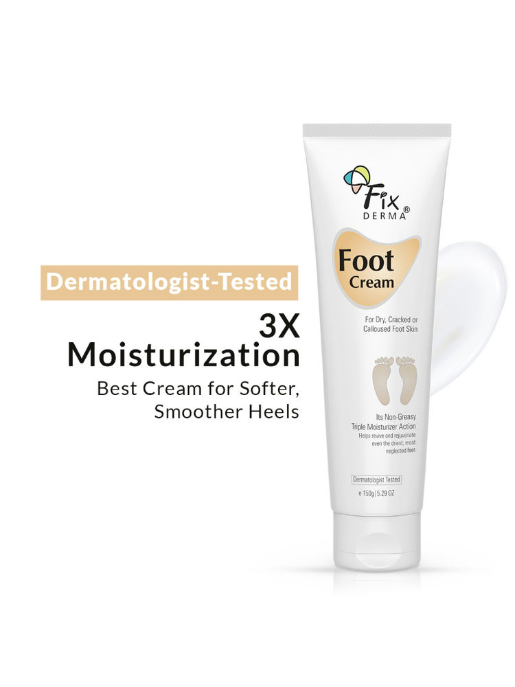 Fixderma Foot Cream For Dry, Cracker Or Calloused Foot Skin