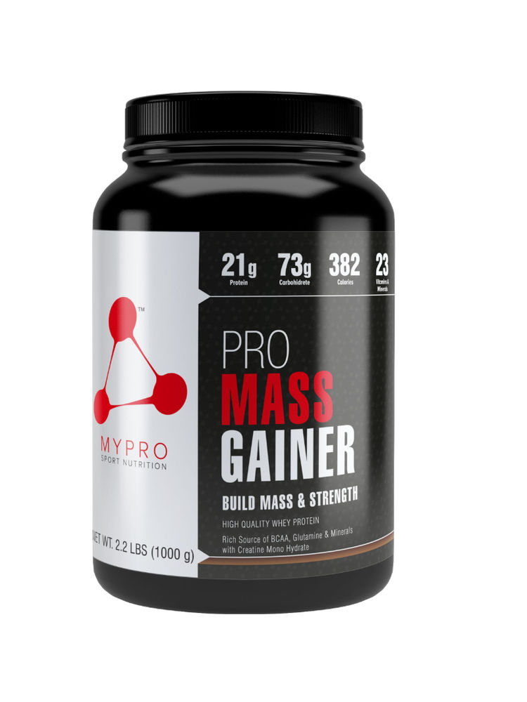MYPRO SPORT NUTRITION High Protein Pro Mass Gainer Supplement Powder - Men & Women-Belgium Chocolate-picture-32