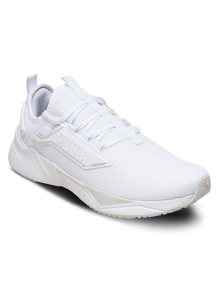 Puma Unisex White Retaliate 3 Lightweight Running Shoes