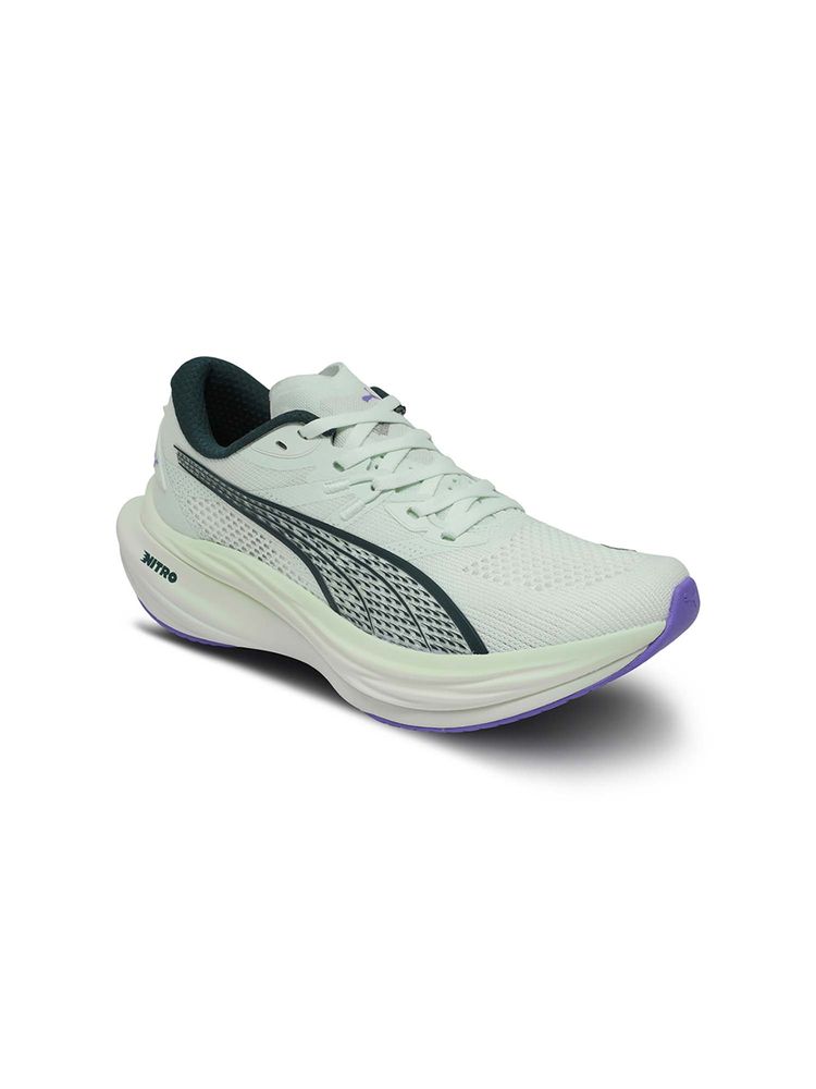 Puma Women Green Deviate NITRO 3 Running Shoes-image-23
