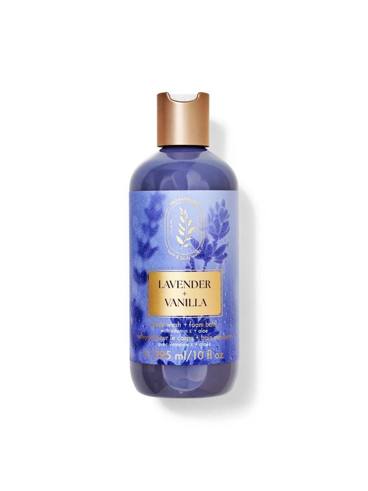 Bath & Body Works Lavender Vanilla Body Wash & Foam Bath-picture-34