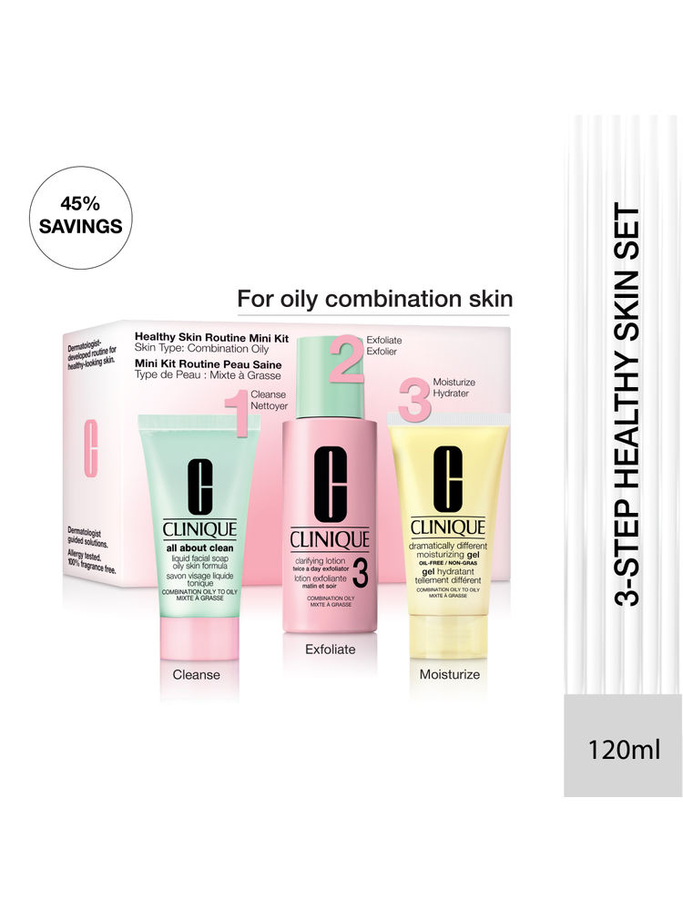 Clinique Healthy Skin Routine: Mini 3-Step Kit For Combination Oily Skin-picture-20