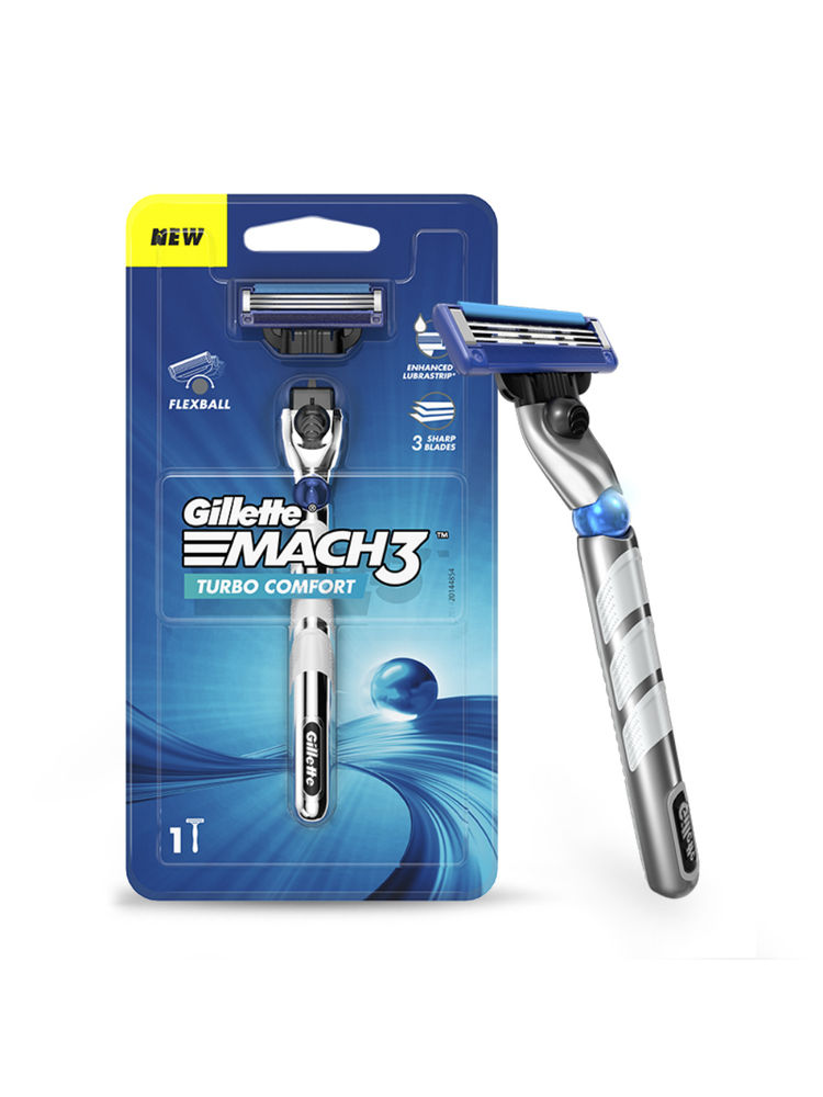 Gillette Mach3 Turbo Men’s Razor with Flexball Technology-picture-14